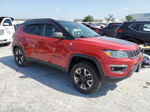 2018 Jeep Compass Trailhawk Red vin: 3C4NJDDBXJT356305