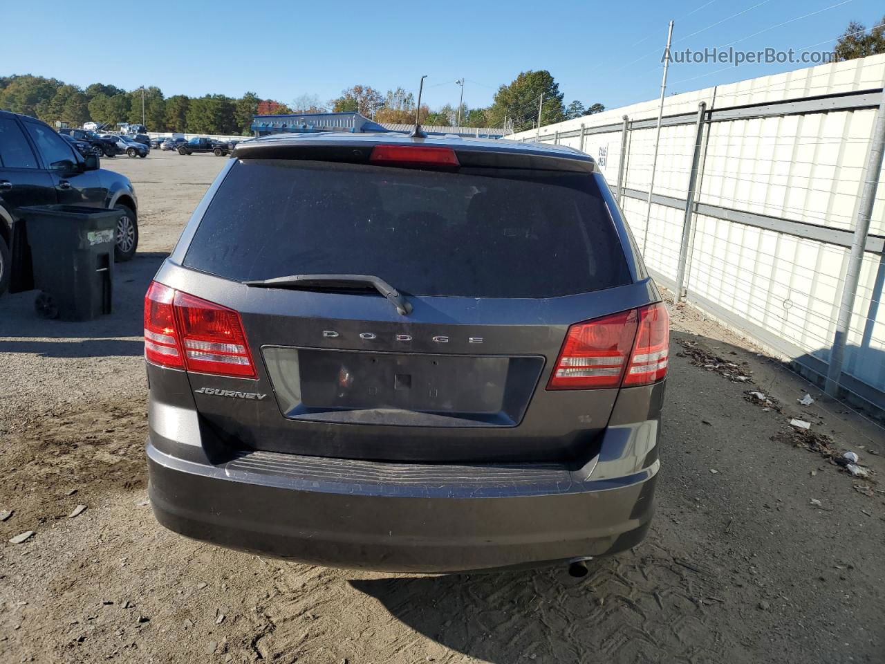 2014 Dodge Journey Se Gray vin: 3C4PDCAB0ET132500