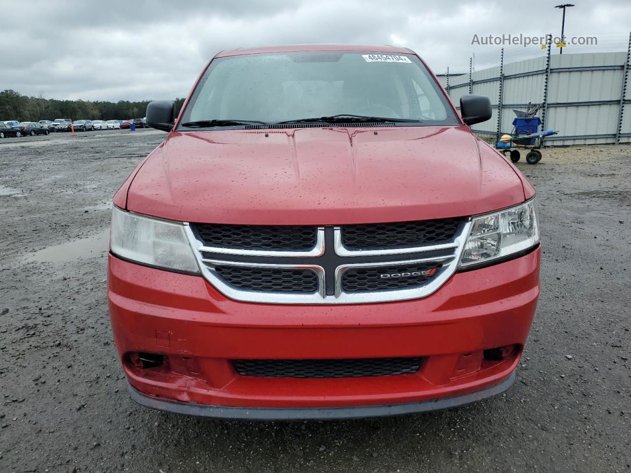 2014 Dodge Journey Se Red vin: 3C4PDCAB0ET281814