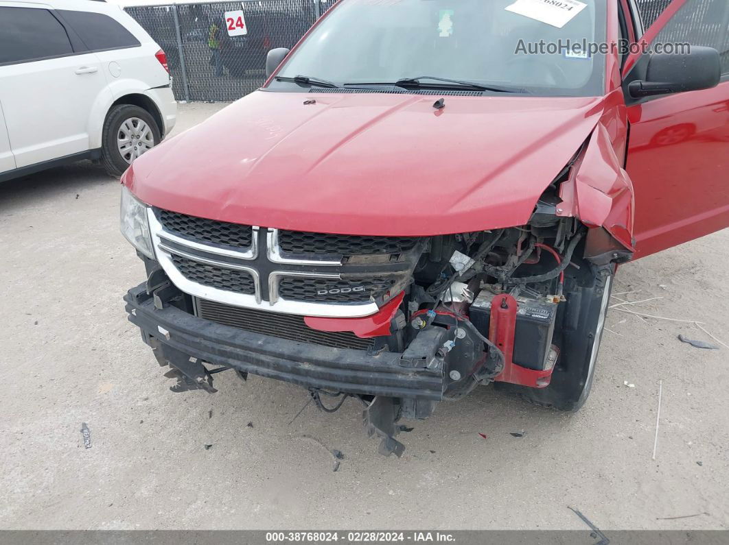 2015 Dodge Journey American Value Pkg Red vin: 3C4PDCAB0FT583847