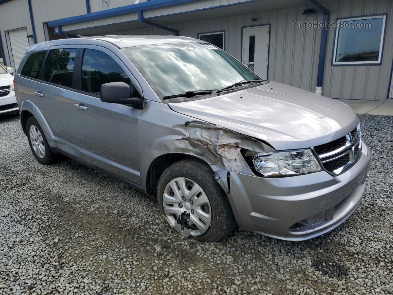 2015 Dodge Journey Se Gray vin: 3C4PDCAB0FT591754