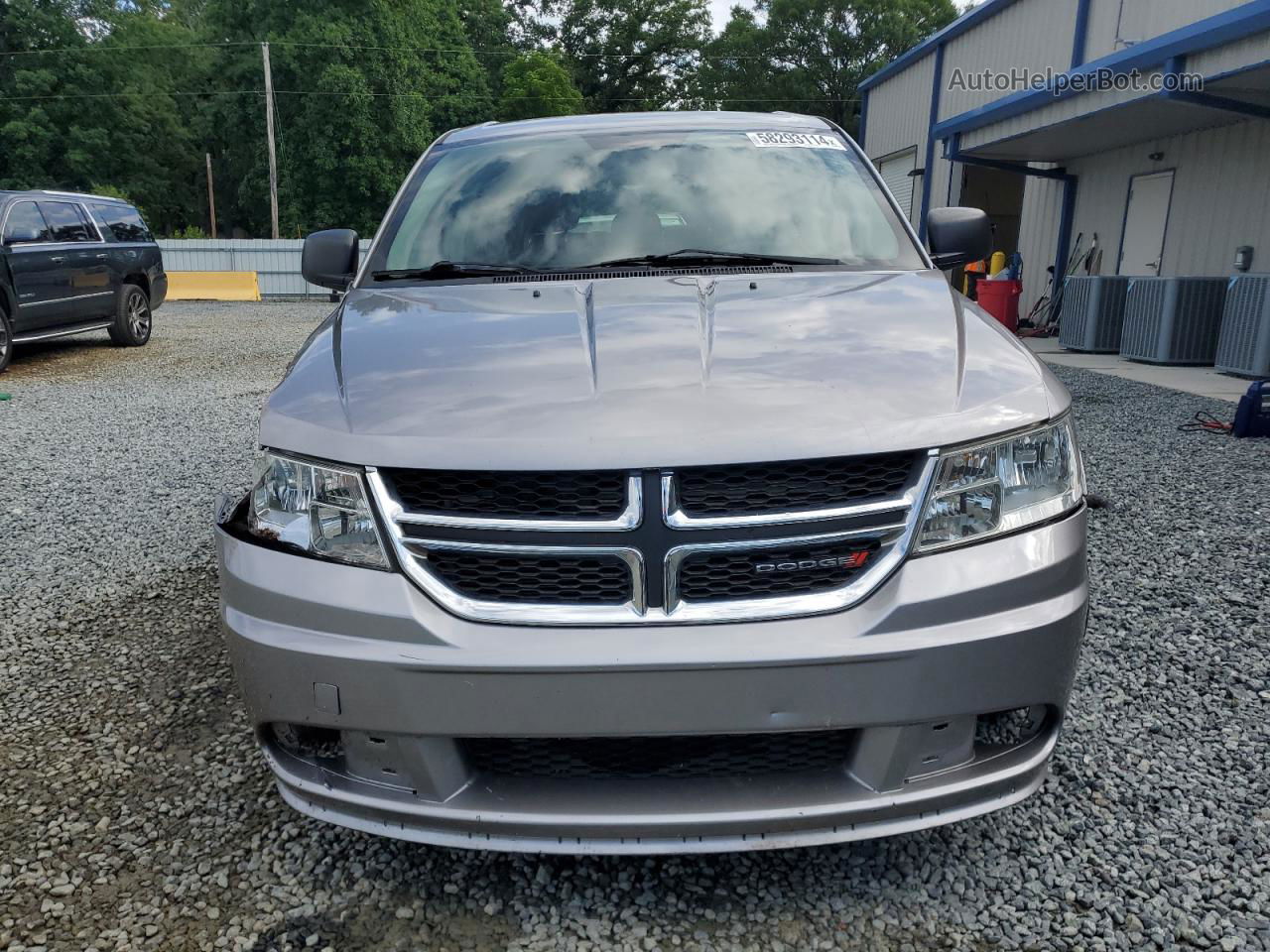 2015 Dodge Journey Se Gray vin: 3C4PDCAB0FT591754