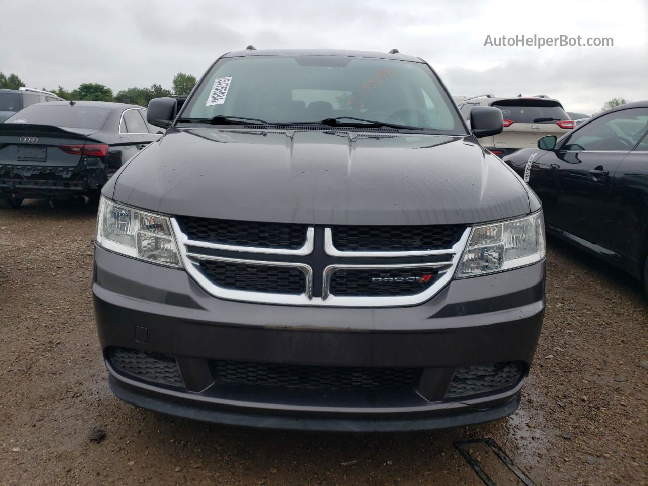 2015 Dodge Journey Se Gray vin: 3C4PDCAB0FT670941