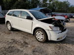 2015 Dodge Journey Se White vin: 3C4PDCAB0FT679526