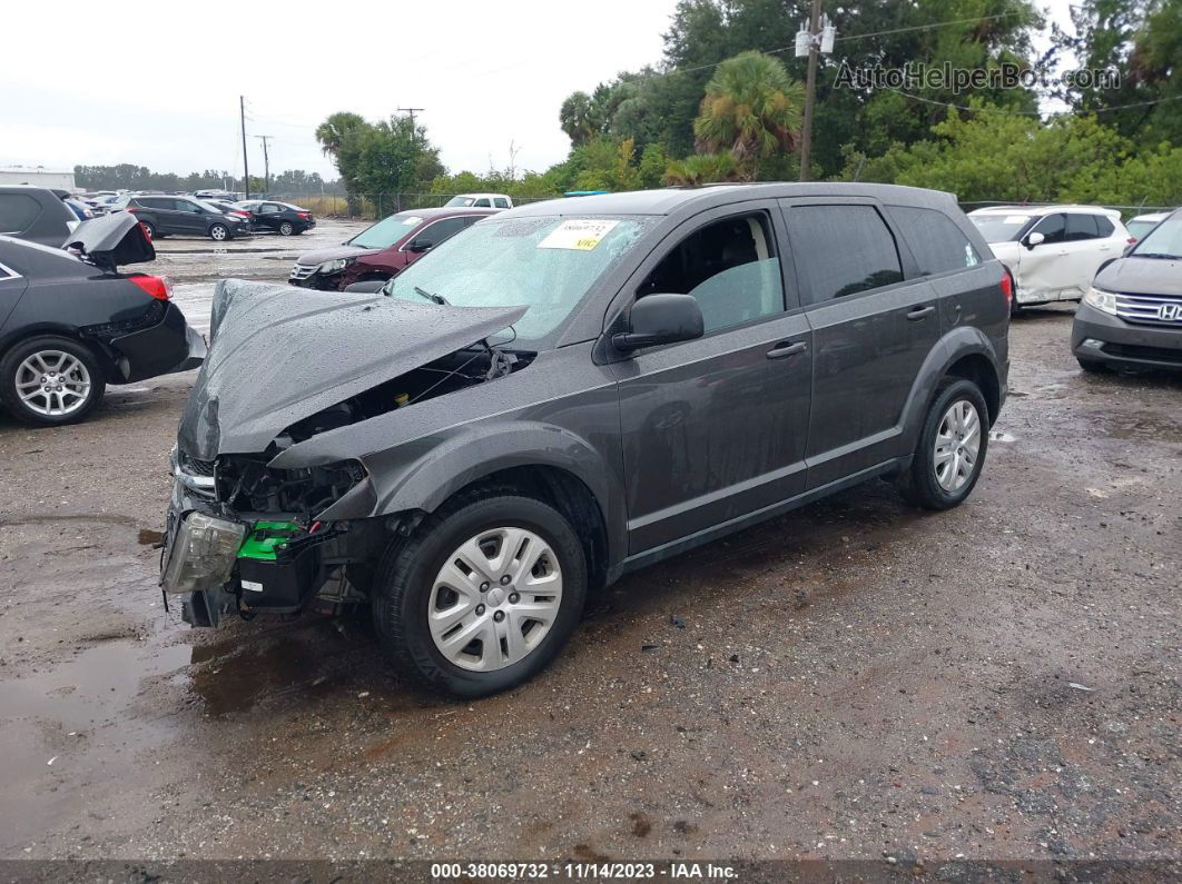 2015 Dodge Journey Se Gray vin: 3C4PDCAB0FT720138