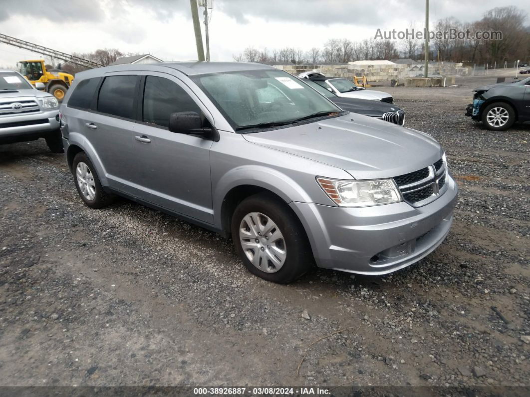 2015 Dodge Journey American Value Pkg Silver vin: 3C4PDCAB0FT747274