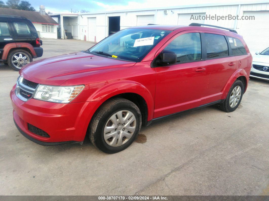 2016 Dodge Journey Se Red vin: 3C4PDCAB0GT138557