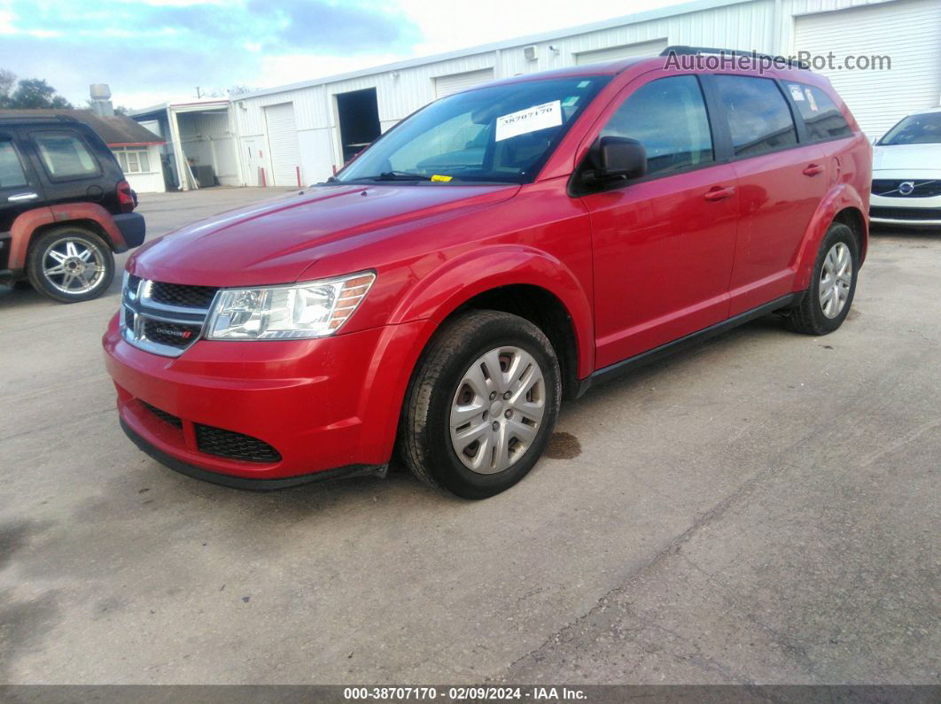 2016 Dodge Journey Se Red vin: 3C4PDCAB0GT138557