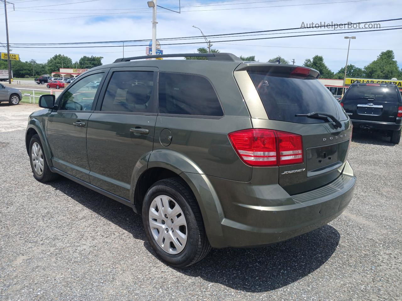 2016 Dodge Journey Se Green vin: 3C4PDCAB0GT198810