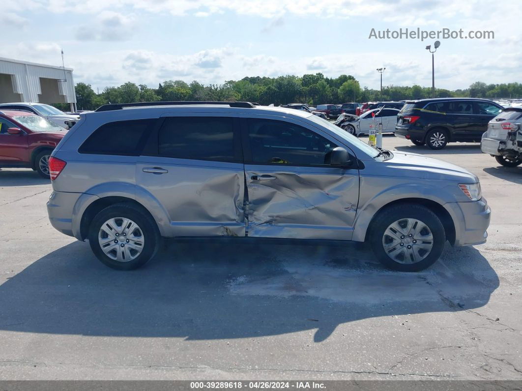 2016 Dodge Journey Se Silver vin: 3C4PDCAB0GT231031