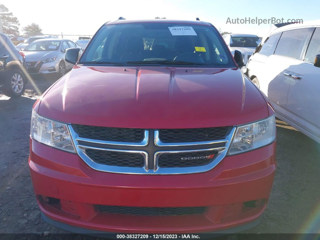 2016 Dodge Journey Se Красный vin: 3C4PDCAB0GT239422