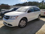 2017 Dodge Journey Se White vin: 3C4PDCAB0HT506303