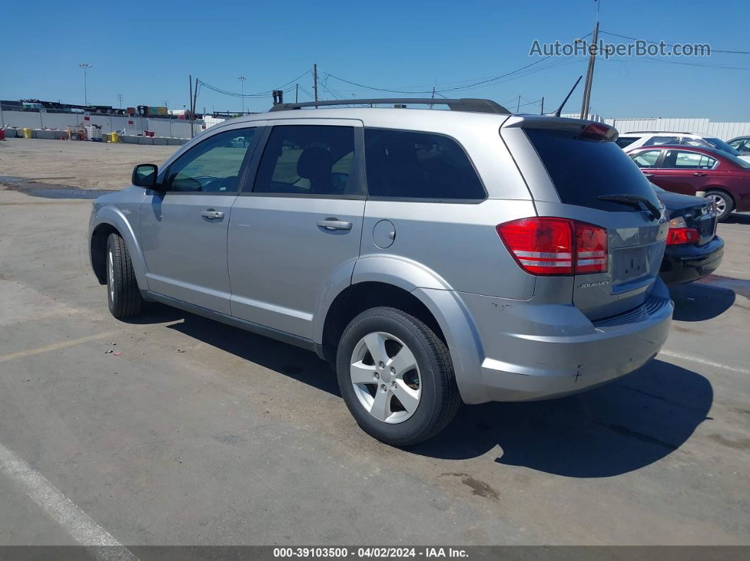 2017 Dodge Journey Se Silver vin: 3C4PDCAB0HT551175