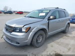 2017 Dodge Journey Se Silver vin: 3C4PDCAB0HT587271