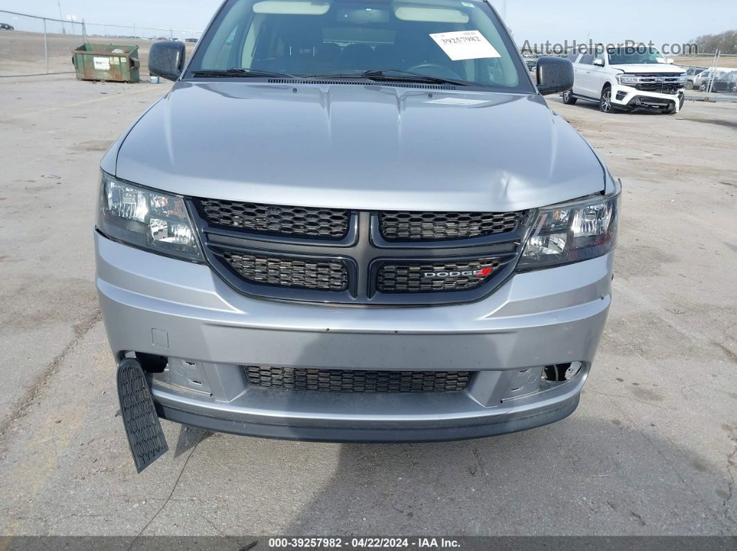 2017 Dodge Journey Se Silver vin: 3C4PDCAB0HT587271