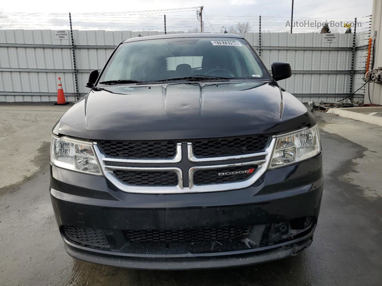 2017 Dodge Journey Se Black vin: 3C4PDCAB0HT621998