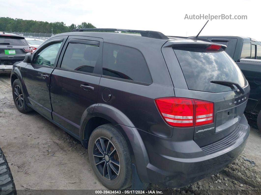 2017 Dodge Journey Se Gray vin: 3C4PDCAB0HT707649