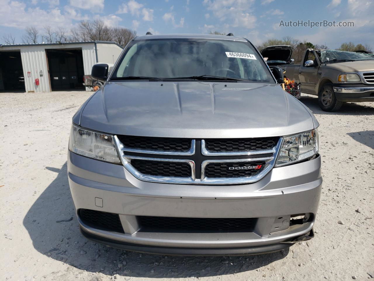 2017 Dodge Journey Se Silver vin: 3C4PDCAB0HT708249