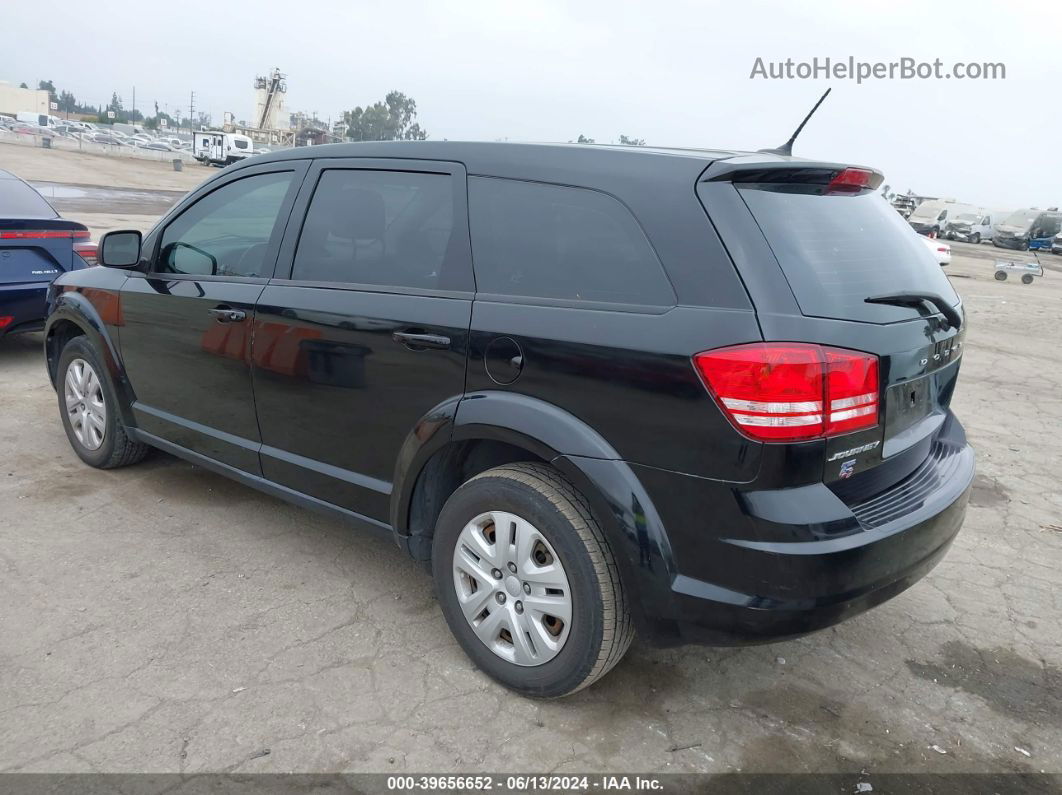 2014 Dodge Journey American Value Pkg Black vin: 3C4PDCAB1ET153694