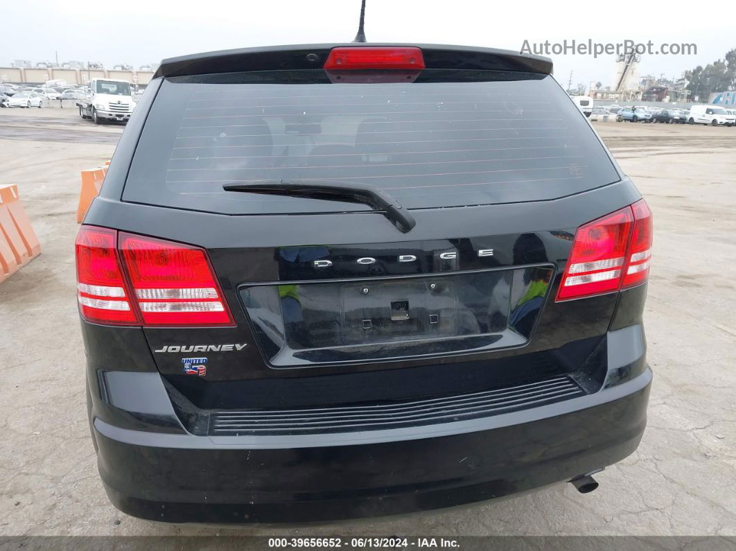 2014 Dodge Journey American Value Pkg Black vin: 3C4PDCAB1ET153694