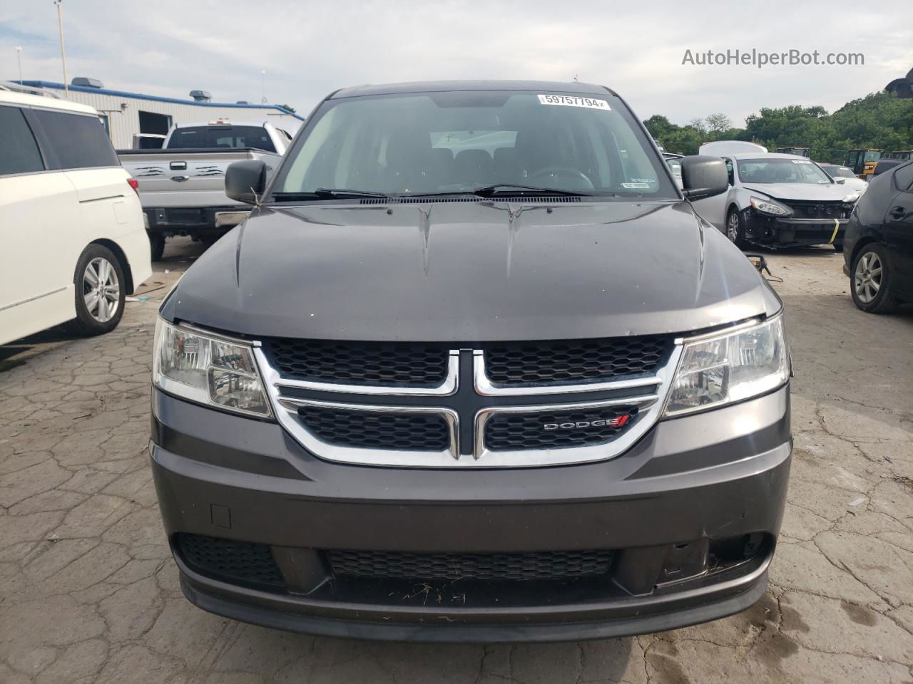 2014 Dodge Journey Se Серый vin: 3C4PDCAB1ET163769