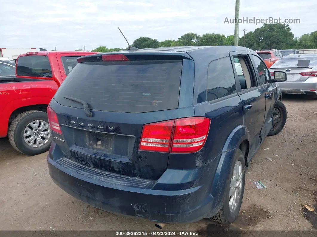 2014 Dodge Journey American Value Pkg Dark Blue vin: 3C4PDCAB1ET170317