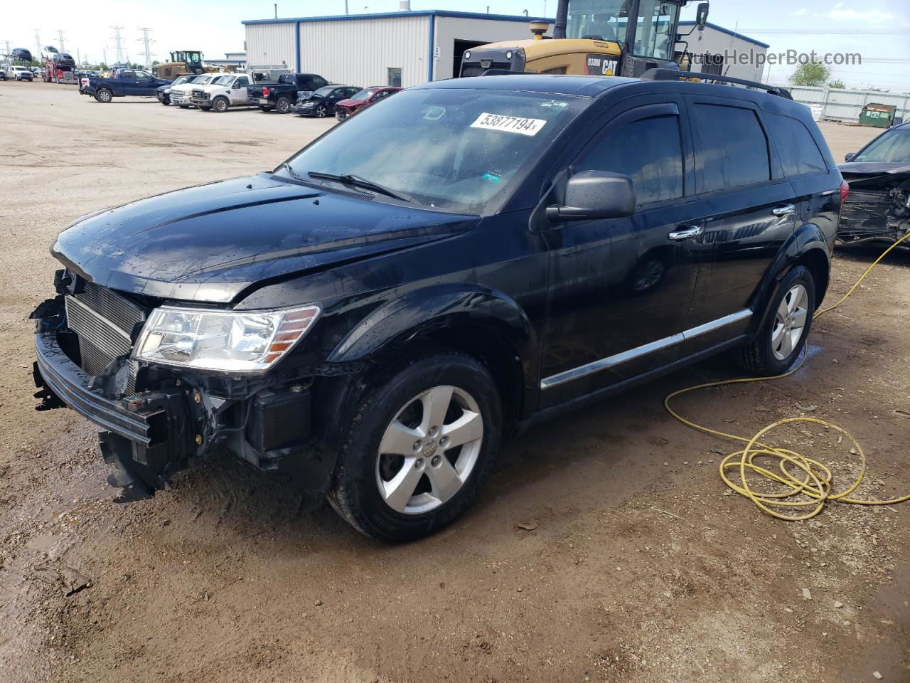 2014 Dodge Journey Se Black vin: 3C4PDCAB1ET172357