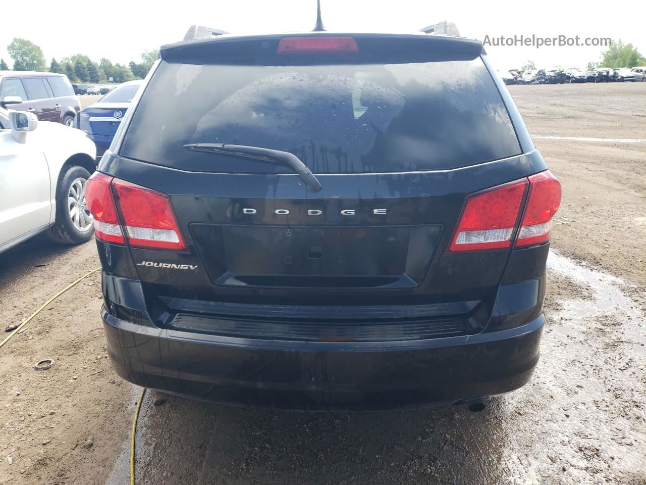 2014 Dodge Journey Se Black vin: 3C4PDCAB1ET172357