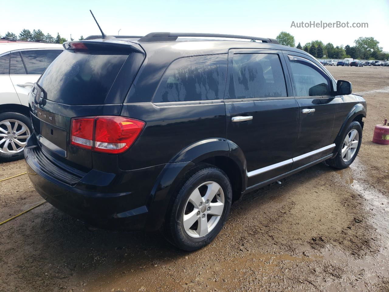 2014 Dodge Journey Se Черный vin: 3C4PDCAB1ET172357