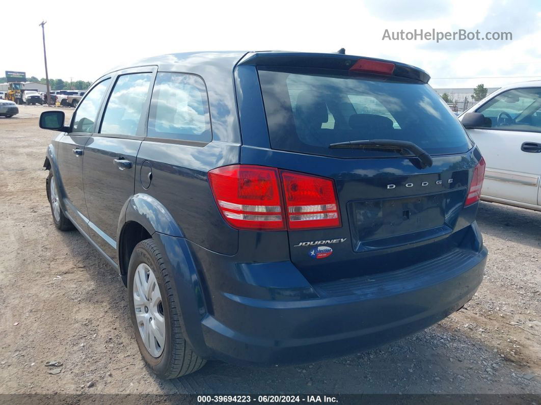 2014 Dodge Journey American Value Pkg Blue vin: 3C4PDCAB1ET244447