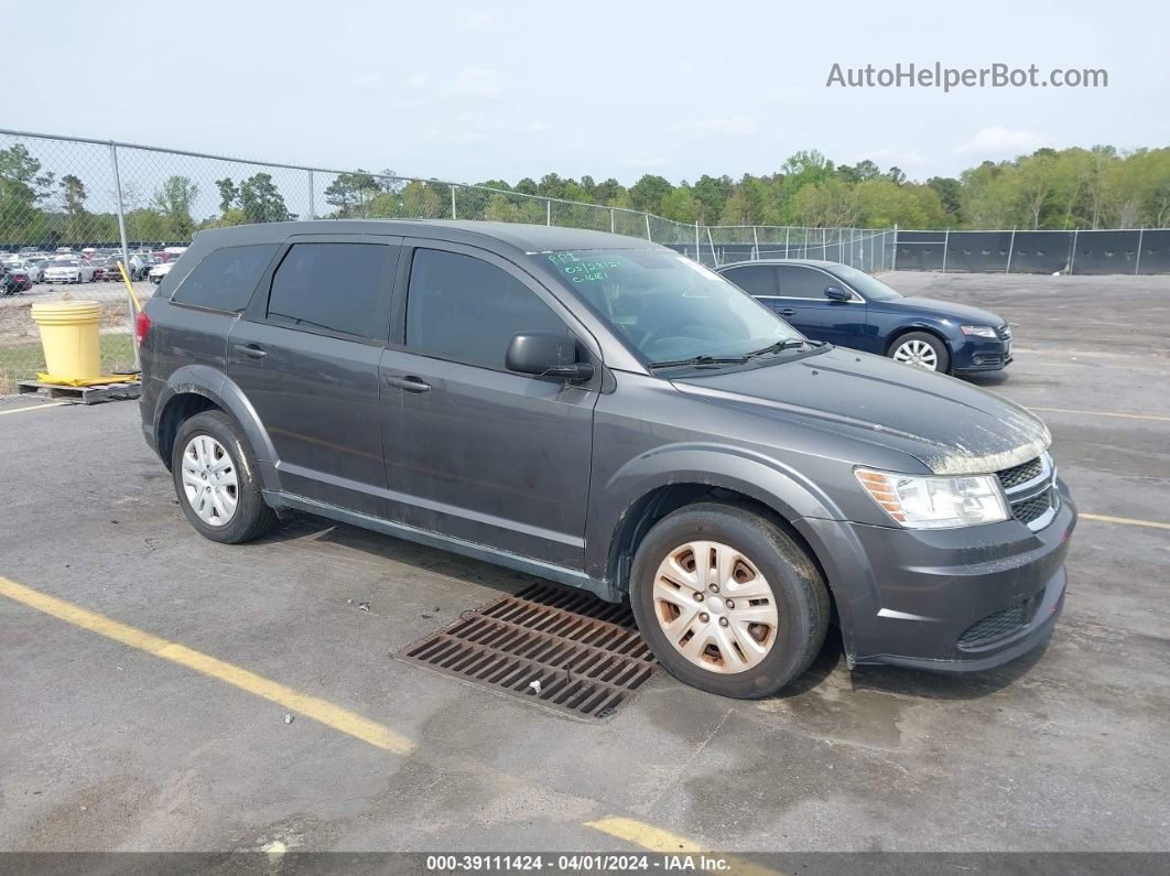 2014 Dodge Journey American Value Pkg Gray vin: 3C4PDCAB1ET301620