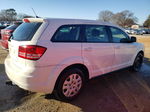 2014 Dodge Journey Se White vin: 3C4PDCAB1ET310852