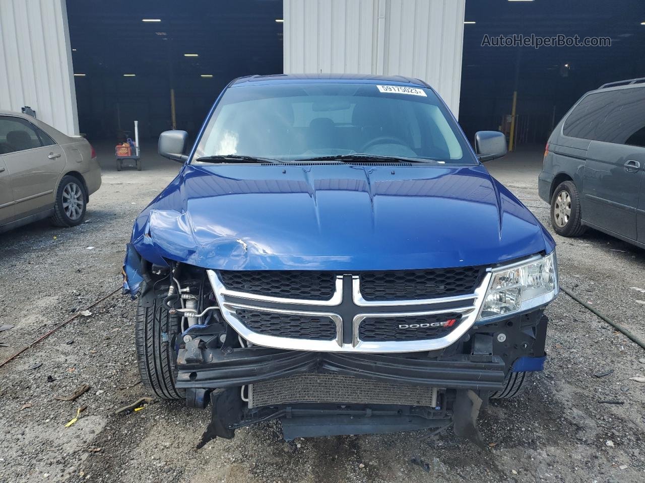 2015 Dodge Journey Se Blue vin: 3C4PDCAB1FT637608