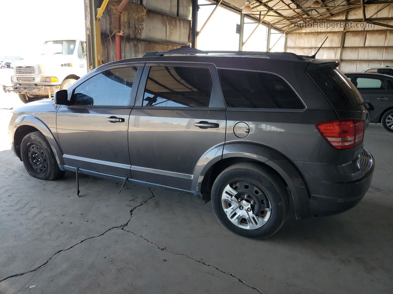 2016 Dodge Journey Se Gray vin: 3C4PDCAB1GT110170