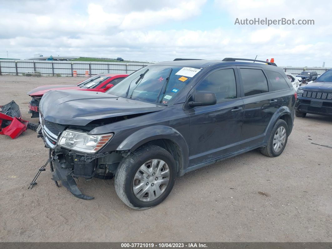 2016 Dodge Journey Se Gray vin: 3C4PDCAB1GT166125