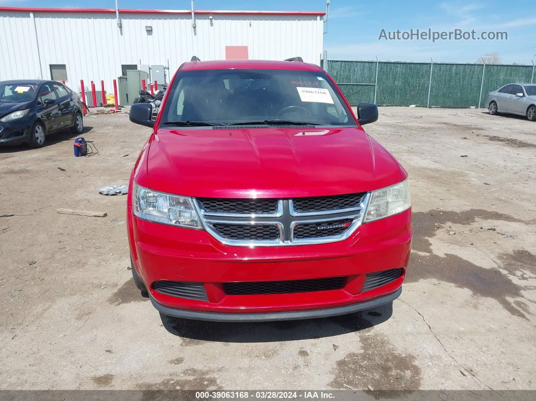 2016 Dodge Journey Se Red vin: 3C4PDCAB1GT174192