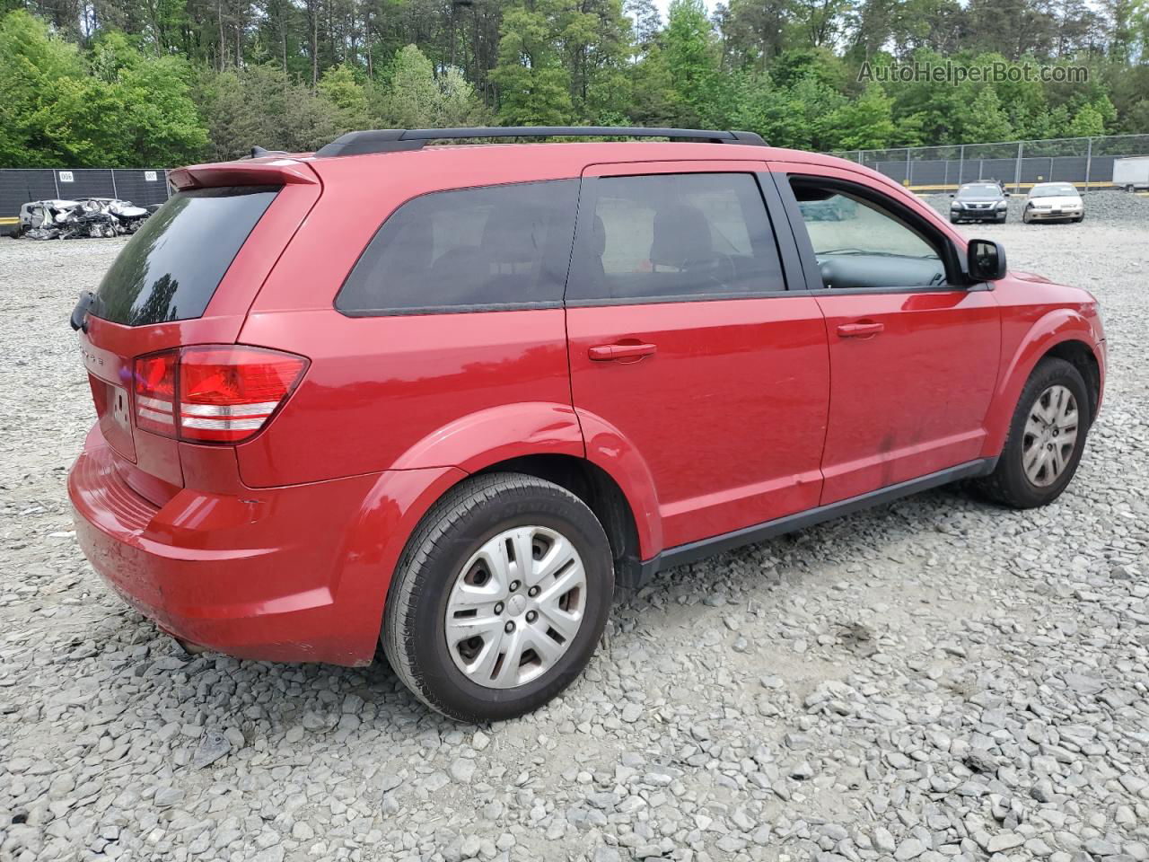 2016 Dodge Journey Se Red vin: 3C4PDCAB1GT199691