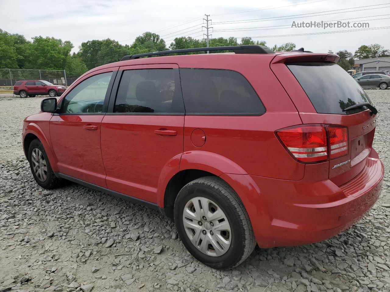 2016 Dodge Journey Se Red vin: 3C4PDCAB1GT199691