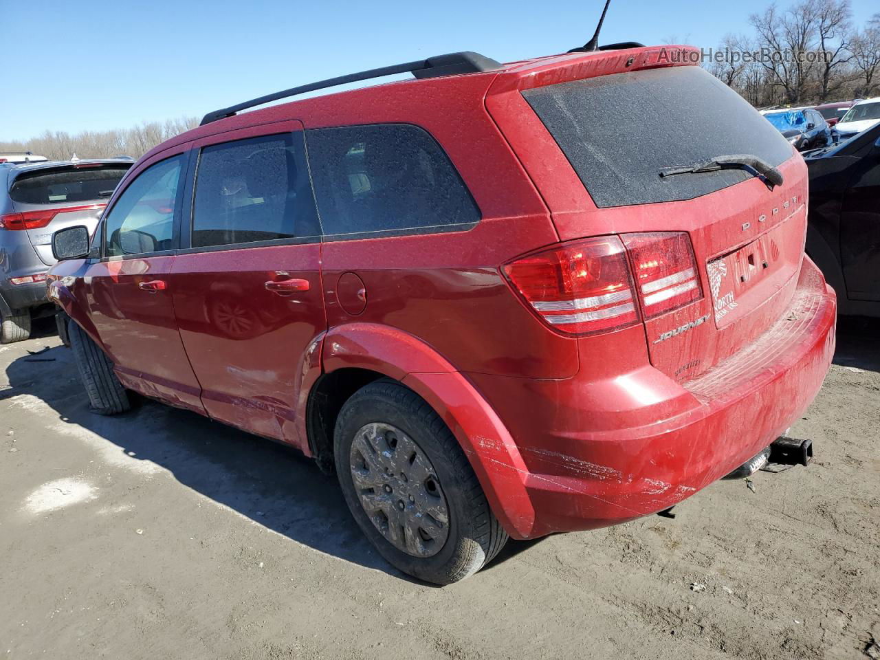 2016 Dodge Journey Se Red vin: 3C4PDCAB1GT238666