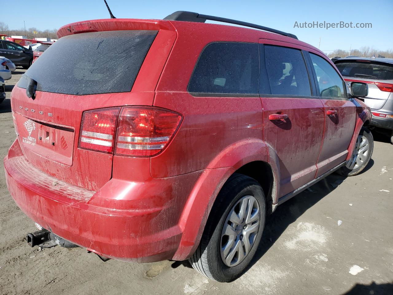 2016 Dodge Journey Se Red vin: 3C4PDCAB1GT238666