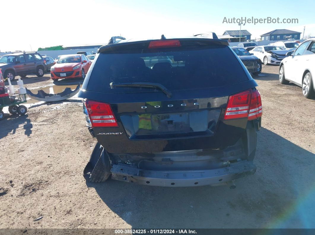 2017 Dodge Journey Se Black vin: 3C4PDCAB1HT559141