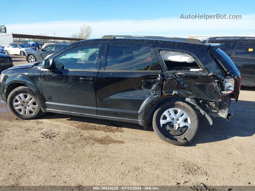 2017 Dodge Journey Se Black vin: 3C4PDCAB1HT559141