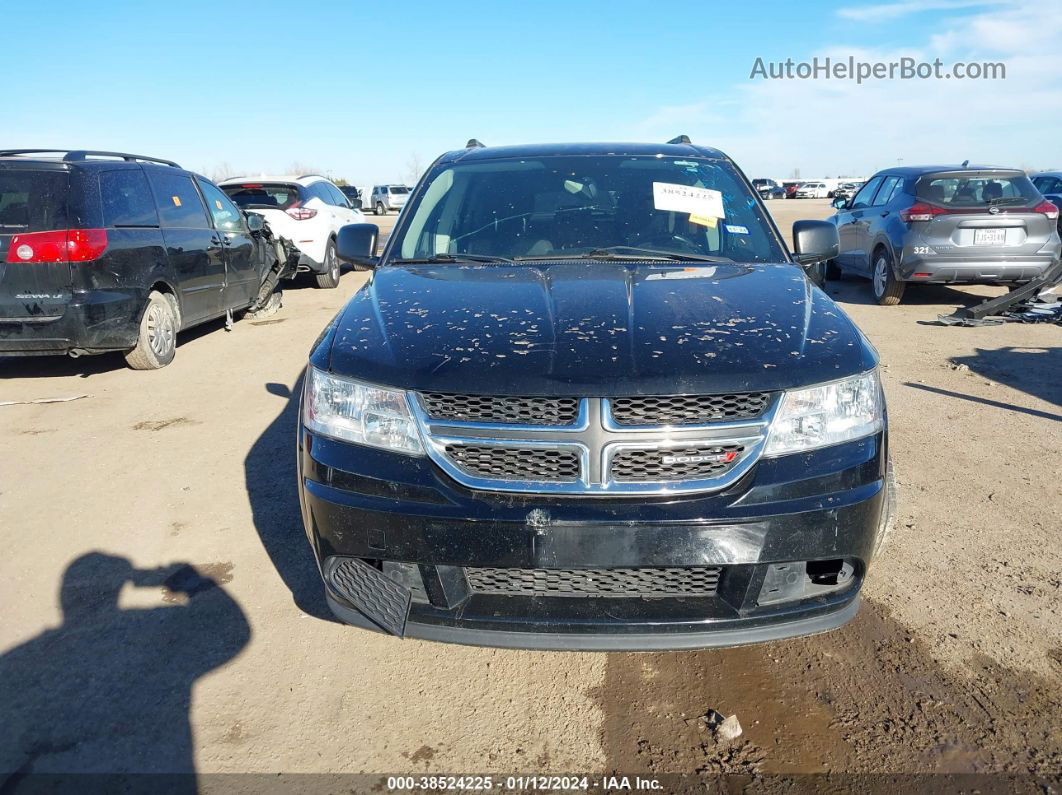 2017 Dodge Journey Se Черный vin: 3C4PDCAB1HT559141