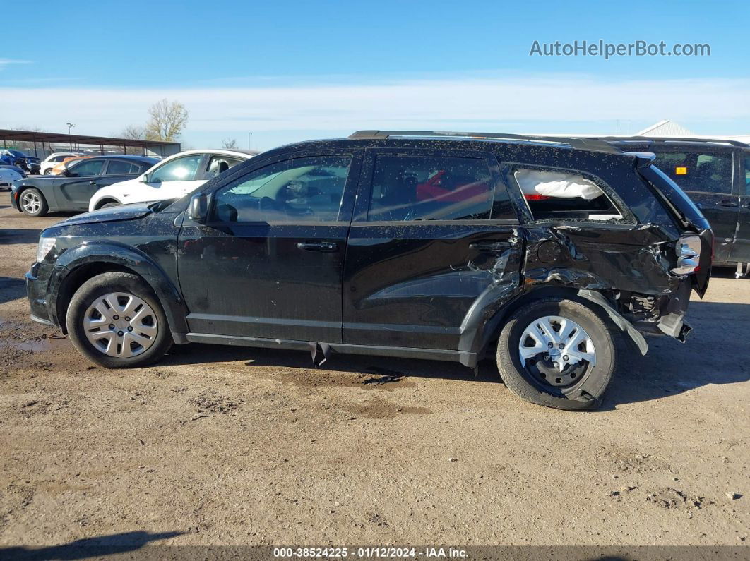 2017 Dodge Journey Se Черный vin: 3C4PDCAB1HT559141