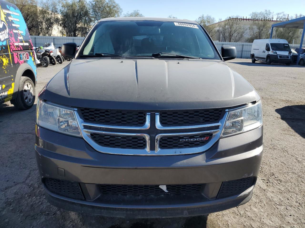 2014 Dodge Journey Se Gray vin: 3C4PDCAB2ET166373