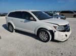 2014 Dodge Journey Se White vin: 3C4PDCAB2ET193895