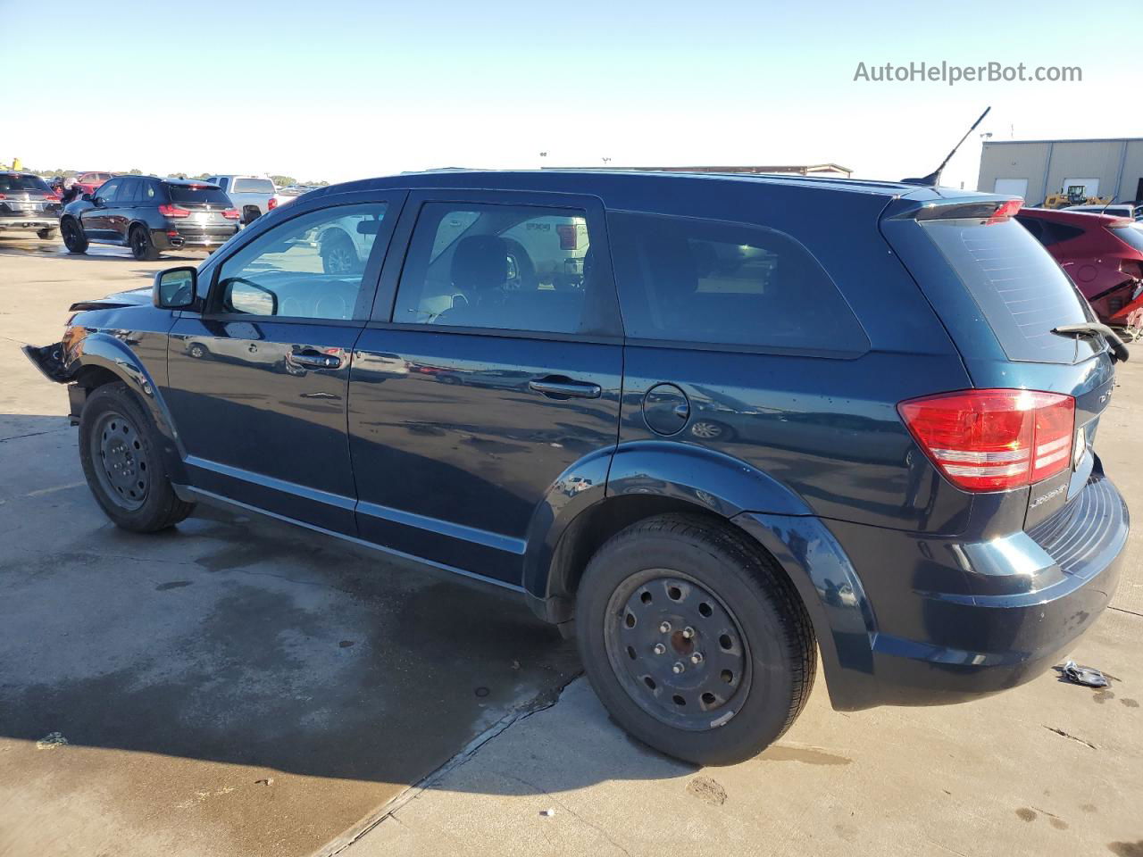 2014 Dodge Journey Se Синий vin: 3C4PDCAB2ET201316