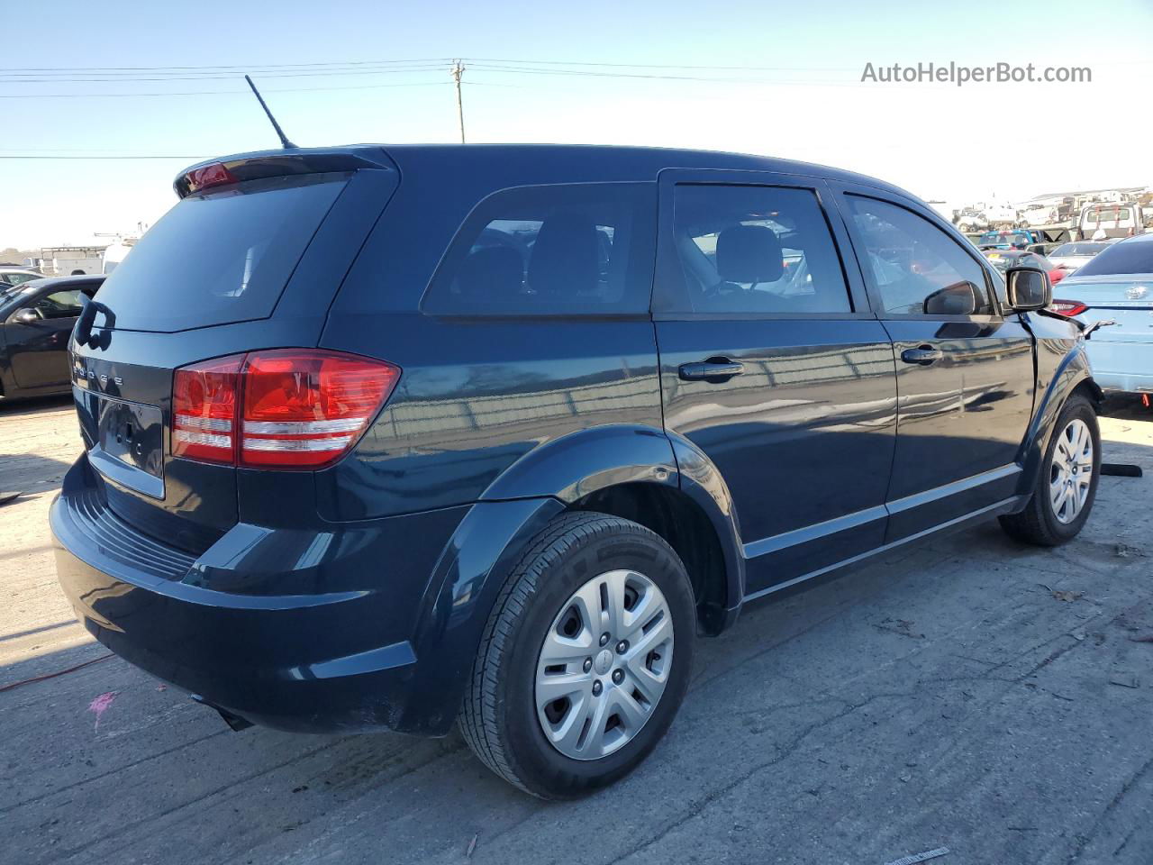 2014 Dodge Journey Se Green vin: 3C4PDCAB2ET214017