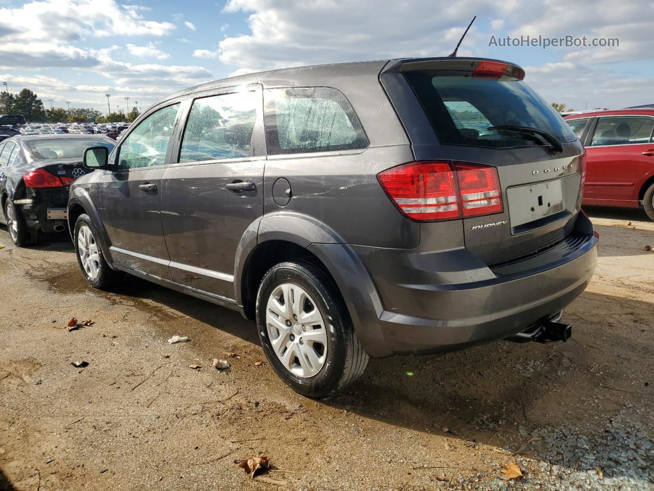 2014 Dodge Journey Se Угольный vin: 3C4PDCAB2ET268661