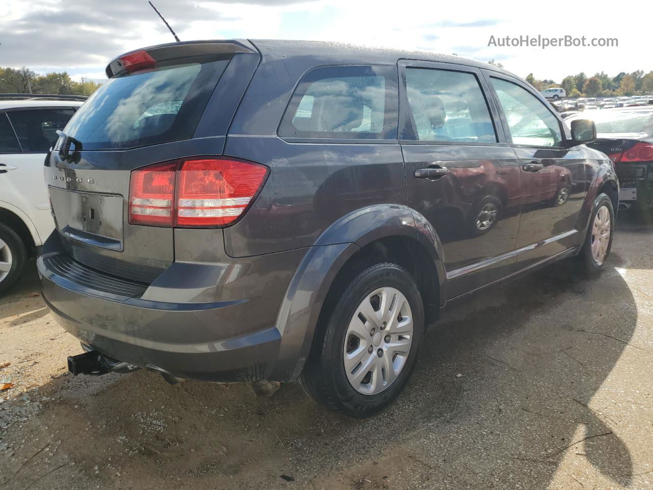 2014 Dodge Journey Se Угольный vin: 3C4PDCAB2ET268661